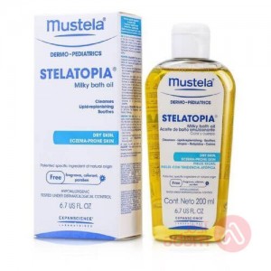 Mustela Dermo-Pediatrics Stelatopia Bath Oil 200ML