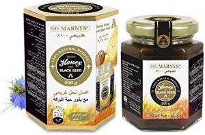 Marnys Creamy Honey W Black Seed | 200GM