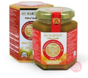 Marnys Creamy Honey Deep-Pollen | 200GM