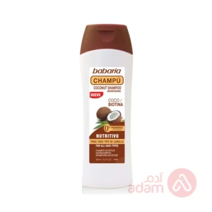 Babaria Coconut Shampoo Nourishing For All Hair Type