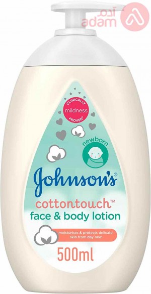 Johnson Cotontouch Face Body Lotion | 500Ml