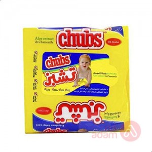 Chubs Baby Wipes Aloe Extract&Chamomil 20%Off | 4*40Pcs(0164)