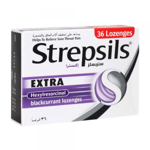 Strepsils Extra Blackcurrant | 36Lozenges