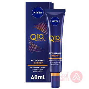 Nivea Q10 Plus C Anti Wrinkle+Energy Night Cream | 40 ml