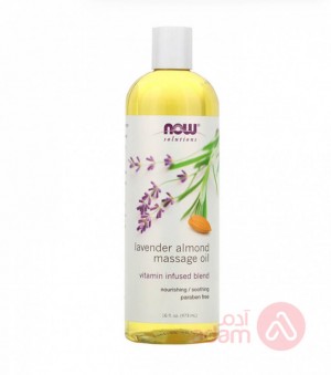 Now Massage Oil Lavendar Almond | 473 ML