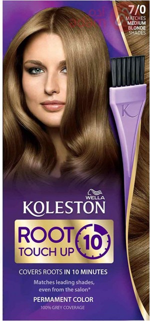Koleston Root Touch Up Color Kit 7 0 Medium Blonde | 100Gm