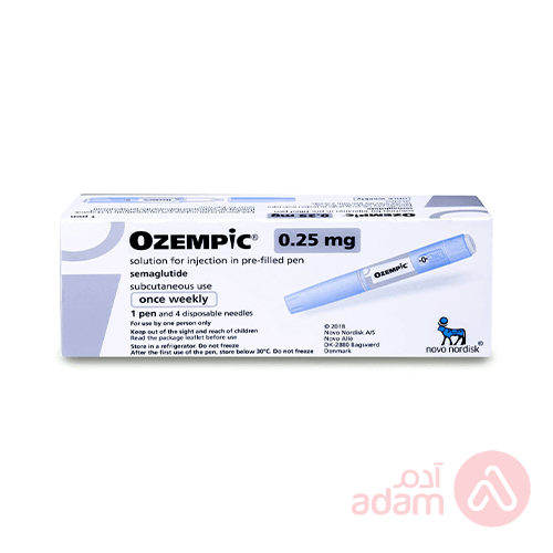 Ozempic0.25Mg | 1 Pen 4 Disposable Needle