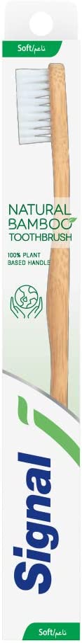 Signal Tooth Brush Natural Bamboo Soft(3814)