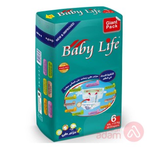 Baby Life Diapers No 6 | 46Pcs
