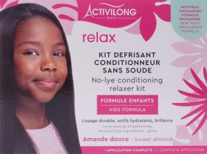 Activilong Hair Kit Coditioning Relaxer Kids Sweet Almond(0404)