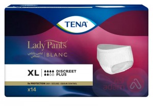 Tena Silhoutte Lady Pants Blanc | Xl (4X14)