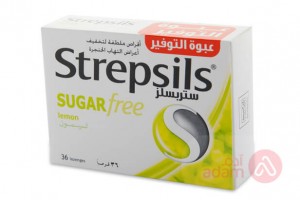 STREPSILS SUGER FREE LEMON | 36 LOZENGES