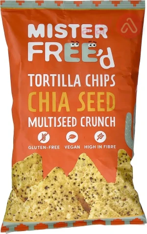 MISTER FREED TORTILLA CHIPS CHIA SEED | 135 GM