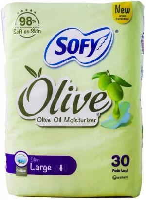 SOFY OLIVW SLIM LARGE | 30 PCS
