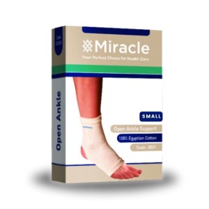 MIRACLE OPEN ANKLE SUPPORT SMALL | 0031