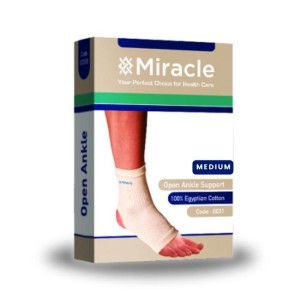 MIRACLE OPEN ANKLE SUPPORT MEDIUM | 0031
