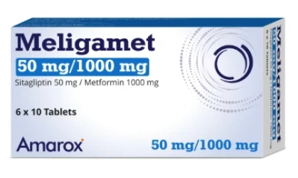 MELIGAMET 50MG 1000MG 60TABLET