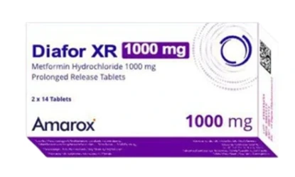 DIAFOR XR 1000MG 28TAB