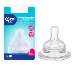Wee Baby Classic Silicone Teat 6-18 Months(821)(8212)