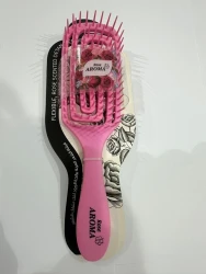 ROSE AROMA HAIR BRUSH NO.4741