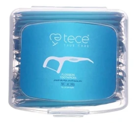 خلال اسنان كل حبة بكيس في علبة