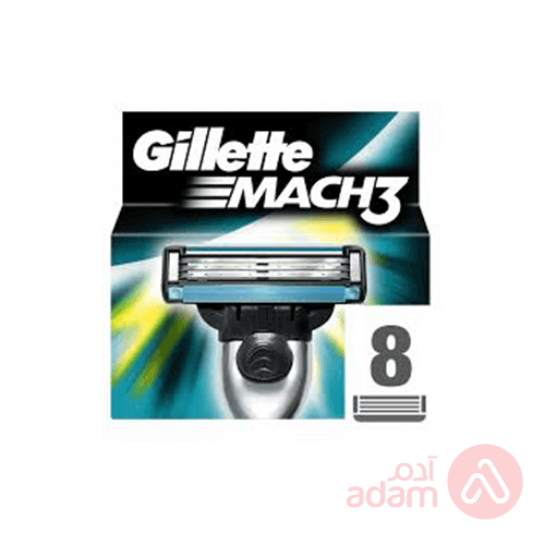 Gillette Mach3 Blades | 8Pcs