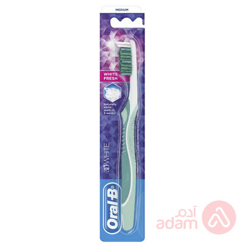 Oral-B Tooth Brush 3D White Fresh 40 | Med