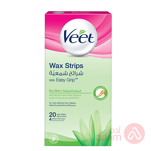 Veet Wax Dry Skin | 20Strips