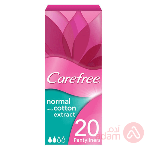 Carefree Pantyliners Cotton Feel | 20Pcs