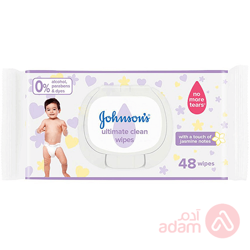 Johnson Ultimate Clean Wipes | 48Pcs