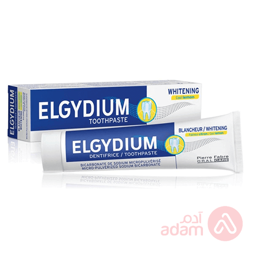 Elgydium Tooth Paste Whitening Cool Lemon | 75Ml