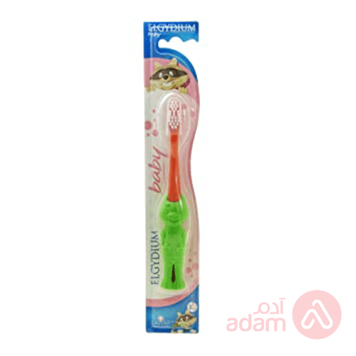 إلجيديوم فرشاة أسنان للأطفال ناعمة | شكل الراكون