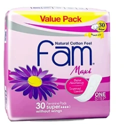 FAM CMFRT ECO ONE STEP 5X10PCS(PINK)