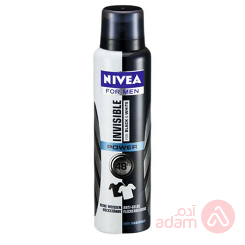 Nivea Deo Spray Invisible Black & White Original Men | 200Ml