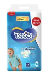 TEEMO DIAPER NO 5 MEGA JUNIOR (3 x 48)