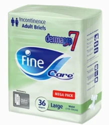 حفاضات فاين كير  برو كبار السن كبير 36