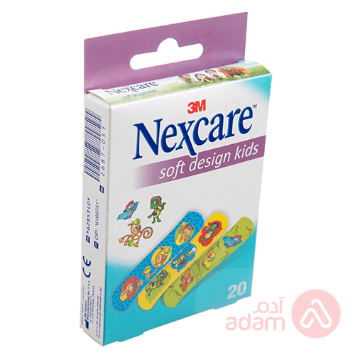 Nexcare Soft Design Kids | 20Pcs