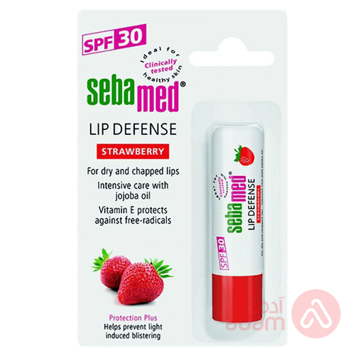 Sebamed Lip Defence Stick Spf 30 Strawberry | 4.8G
