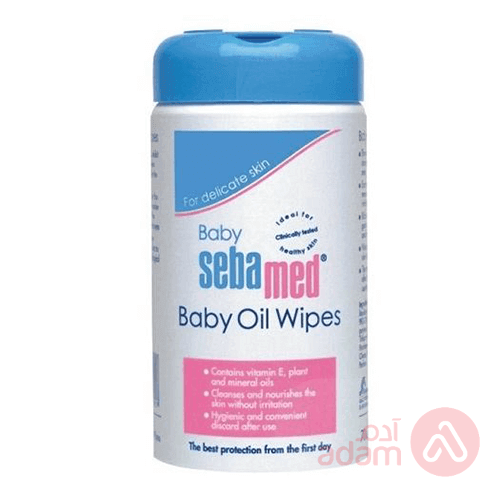 Sebamed Baby Oil Wipes | 70Pcs