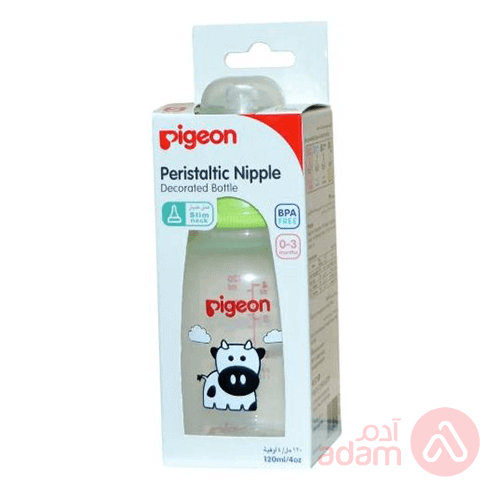 Pigeon Decorated Plastic Bottle | 120Ml (Animal)