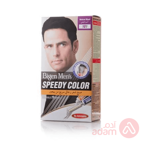 Bigen Men'S Speedy Hair Color Natural Black - 101 | 40G | Adam Pharmacies