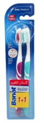 BANAT Tooth brush CARDENT MED 1+1 (2176)