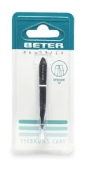 BETER 24001 CHROME STRAIGHT TWEEZER