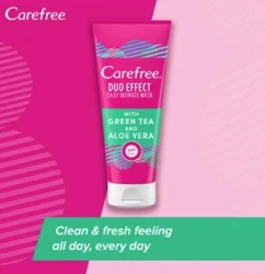 CAREFREE DUO DAILY INT WSH GREEN TEA200M