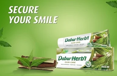 DABUR HERBAL TP NEEM 150GM+TB FREE