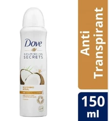 دوف بخاخ عرق رائحة جوز هند و ياسمين150مل