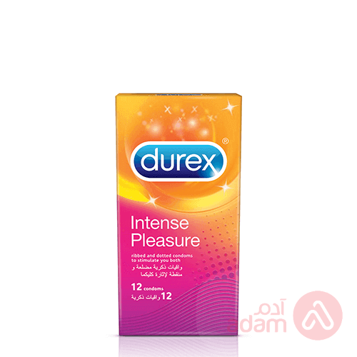 Durex Condom Intense Pleasure | 12Pcs
