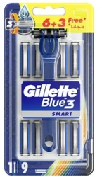 GILLETTE BLUE3 SMART MCHN(6+3) 9BLADE
