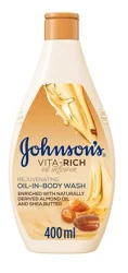 JOHNSON OIL-IN Bodywash Almond SHEA400ML