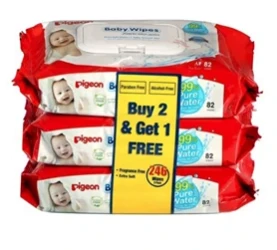 PIGEON BABY WPS 82 PCS 2+1 FREE 26388